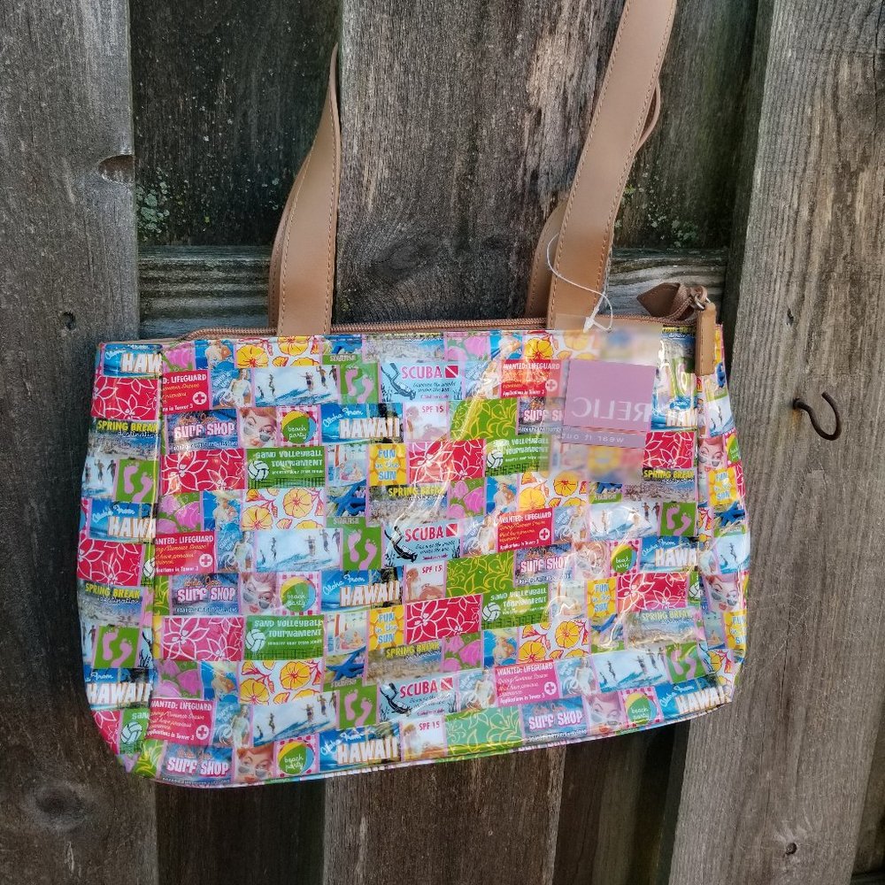 Relic Beach Sun Surf Summer Purse Shoulder Bag - Picture 4 of 7